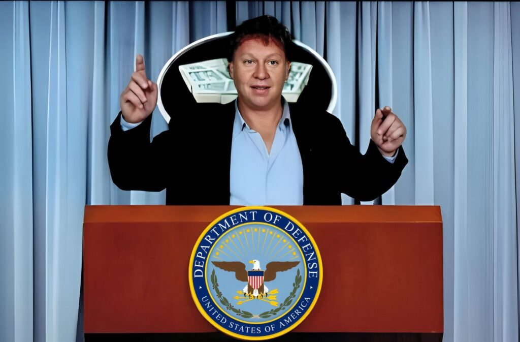 George Ossolinski at The Pentagon