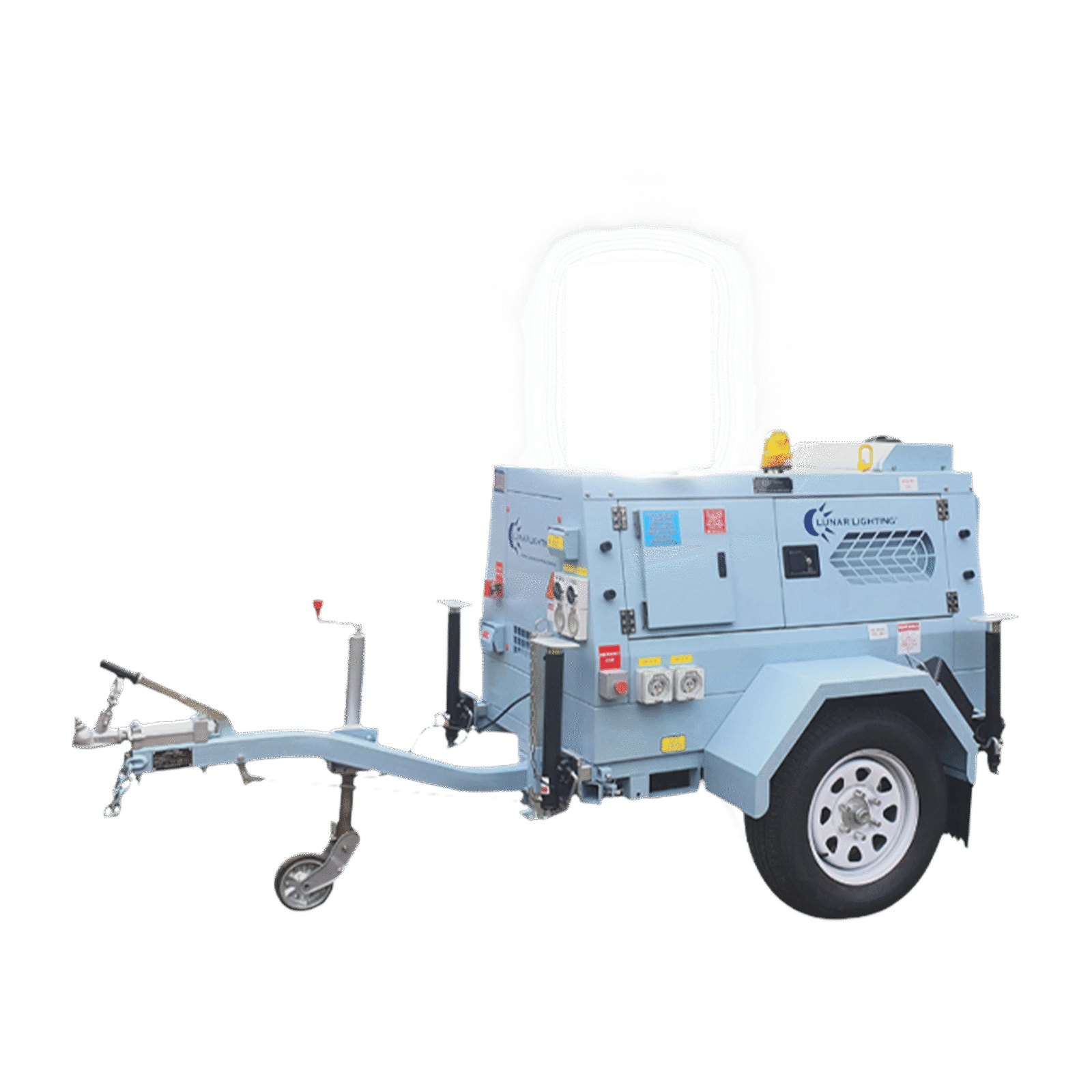 550W LED Lunar Lighting Tower with different head